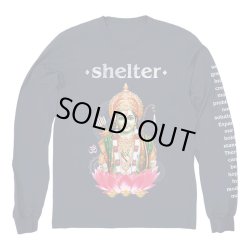 画像1: SHELTER / Message navy (long sleeve shirt) End hits