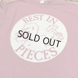 画像1:   REST IN PIECES / Hammer burgundy (t-shirt)   