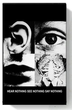 画像1:  DISCHARGE / Hear nothing see nothing say nothing (tape) Radiation 