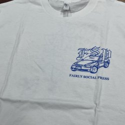 画像2: ROCKCRIMAZ x FAIRLY SOCIAL PRESS (t-shirt) Fairly social press