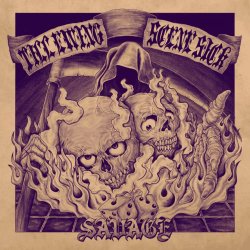 画像1: TILL EWING, SCENE SICK / Split -Savage- (cd)  