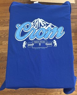 画像1:   CROM / Mountains raiders blue (t-shirt) 