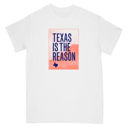 画像1: ■予約商品■ TEXAS IS THE REASON / Logo -white- (t-shirt) Revelation    