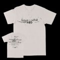 ■予約商品■ HASSAN I SABBAH / I Carry Night Under My Arms -white- (t-shirt) Iodine 