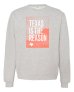 画像1: ■予約商品■ TEXAS IS THE REASON / Logo -heather grey- (crew sweatshirt) Revelation    (1)