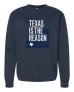 画像1: ■予約商品■ TEXAS IS THE REASON / Logo -navy- (crew sweatshirt) Revelation    (1)