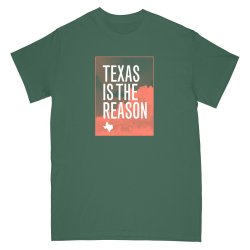 画像1: ■予約商品■ TEXAS IS THE REASON / Logo -forest green- (t-shirt) Revelation    