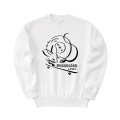 ■予約商品■ POSSESSED LABEL / Logo white (sweat shirt) Possessed label