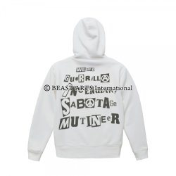 画像2: ■予約商品■ G.I.S.M. / Guerrilla incendiary white (hoodie)