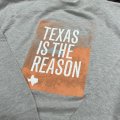  TEXAS IS THE REASON / Logo -heather grey- (crew sweatshirt) Revelation   