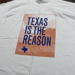 画像1: TEXAS IS THE REASON / Logo -white- (t-shirt) Revelation    