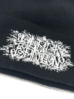 画像2: ■予約商品■ BLACK GANION / Logo (beanie) 