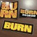 画像2: BURN / Logo (sticker + badge)  (2)