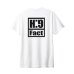 画像2: HG Fact / Logo white (t-shirt) Break the records  (2)