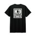 画像2: HG Fact / Logo black (t-shirt) Break the records  (2)