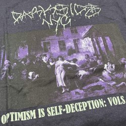 画像2:   DARKSIDE NYC / Optimism Is Self-Deception: Vols. 1 & 2 berry/wine (t-shirt) 