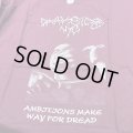   DARKSIDE NYC / Ambitions Make Way For Dread maroon (t-shirt)