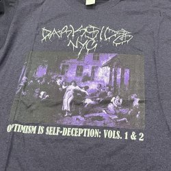 画像1:   DARKSIDE NYC / Optimism Is Self-Deception: Vols. 1 & 2 berry/wine (t-shirt) 