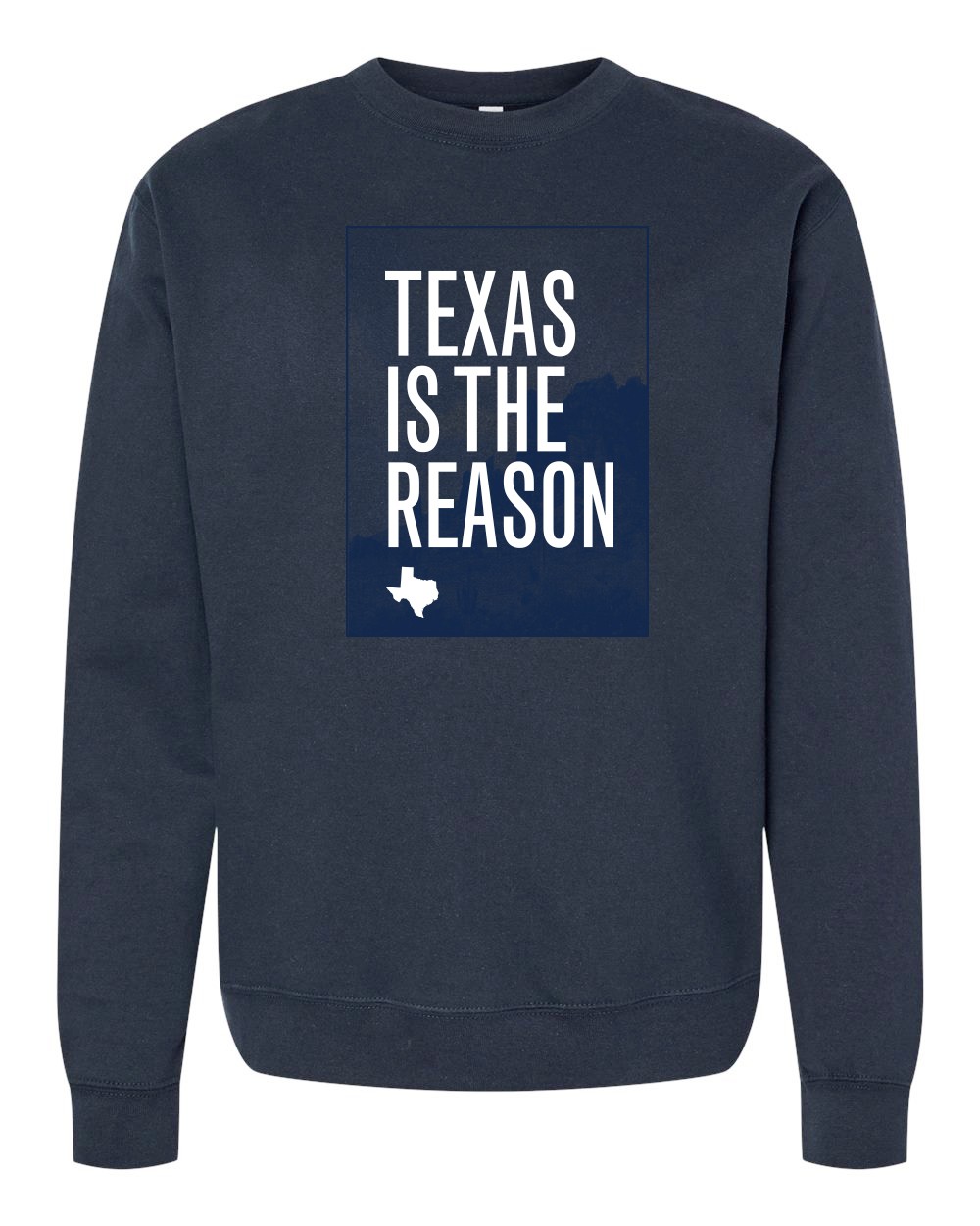 ■予約商品■ TEXAS IS THE REASON / Logo -navy- (crew sweatshirt) Revelation   