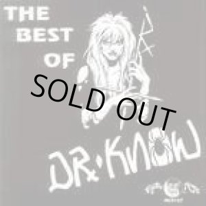 画像: DR. KNOW / The Best Of Dr. Know (cd) Mystic Records