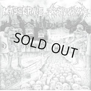 画像: MASS GRAVE, STORMCROW / split (LP) Agipunk