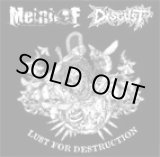 画像: MEINHOF, DISGUST / LUST FOR DESTRUCTION split (cd) MCR company