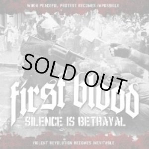 画像: FIRST BLOOD / Silence Is Betrayal (cd) Bullet Tooth