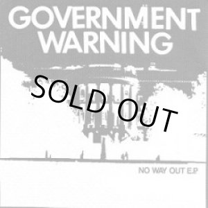 画像: GOVERNMENT WARNING / No Way Out (7ep) No way