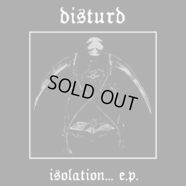 画像1: DISTURD / isolataion... e.p. (7ep) Black water