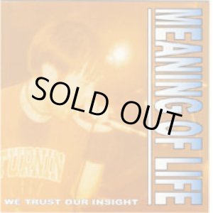 画像: MEANING OF LIFE / We trust our insight (cd) Straight up