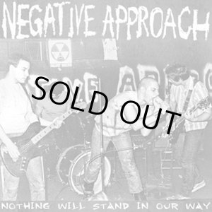 画像: NEGATIVE APPROACH / Nothing will stand our way (cd) (Lp) Taang! 