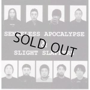 画像: SENSELESS APOCALYPSE, SLIGHT SLAPPERS / split (cd) Blurred