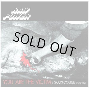 画像: RAW POWER　/ You are the victim/God's course (cd) F.o.a.d 