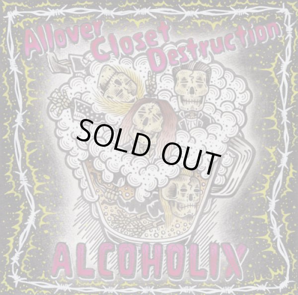 画像1: ALCOHOLIX / Allover closet destruction (cd) Neo holdings 