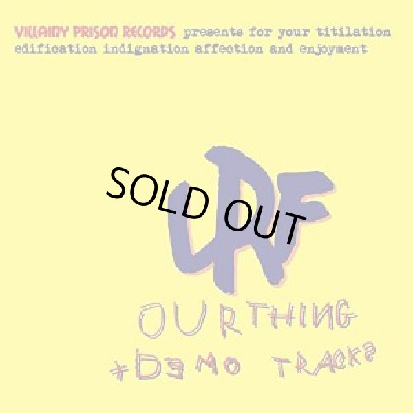 画像1: LRF / Our thing + demo tracks (cd)  Villainy prison