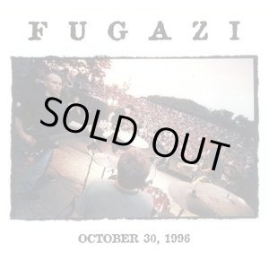 画像: FUGAZI / 10/30/96 Sapporo,Japan counter action (cd) 