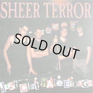 画像: SHEER TERROR / Just can't hate enough (Lp) Blackout! 