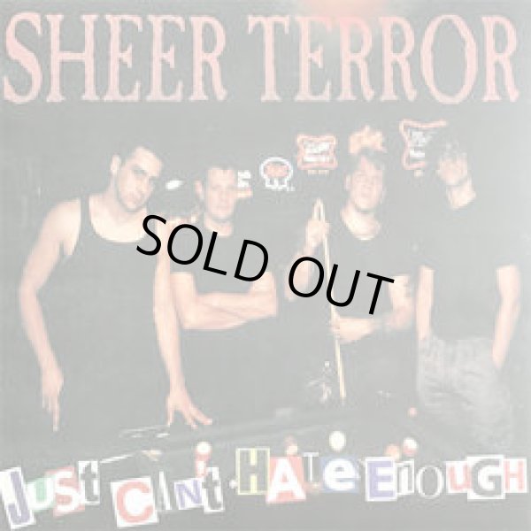 画像1: SHEER TERROR / Just can't hate enough (Lp) Blackout! 