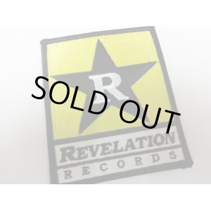 画像: REVELATION RECORDS / Logo (embroidered patch) Revelation 