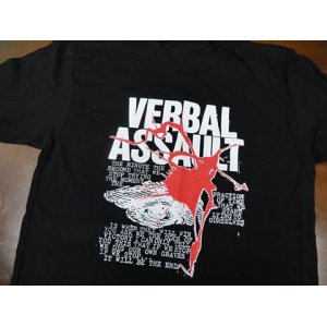 画像: VERBAL ASSAULT / Never stop (t-shirt)  