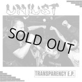 画像: UNJUST / Transparency (7ep) Quality control hq  