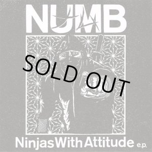 画像: NUMB / Ninjas with attitude e.p. (7ep) All ages hardcore 