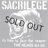 画像:  SACRILEGE / It's time to face the reaper (2Lp) Havoc