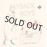 画像: PAYBACK BOYS / Live at unit (cd) WDsounds 