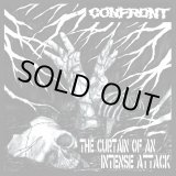 画像: CONFRONT / The curtain of an intense attack (cd) Novembre