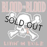 画像: BLOOD FOR BLOOD / Livin' in exile (10") Victory 