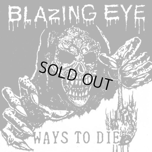 画像1: BLAZING EYE / Ways to die (7ep) Static shock