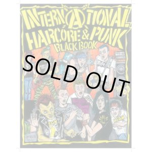 画像:   INTERNATIONAL HARDCORE & PUNK Black book zine (book) 