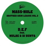 画像: MASS-HOLE, DJ GQ / Brother grim league vol.3 (7ep) Darahabeats