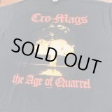 画像: CRO-MAGS / The age of quarrel (t-shirt)